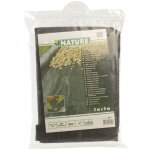 Nature bche de contrle de mauvaises herbes avec chevilles 2x5 m noir