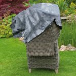 Nature housse pour chaise empilable de jardin pe 140x75x70 cm 6031601