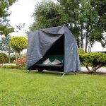 Nature housse de mobilier de jardin pour balanoires 255x170x143 cm