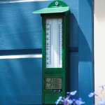 Nature thermomtre numrique min - max d'extrieur 9, 5x2, 5x24 cm
