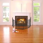 Noma barrire de scurit  5 panneaux modular mtal noir 94238