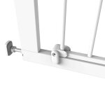Noma barrire de scurit easy pressure fit 75 - 82 cm mtal blanc 93439
