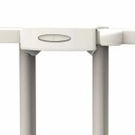 Noma barrire de scurit extensible 62 - 102 cm mtal blanc 93361