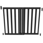 Noma barrire de scurit extensible 63, 5 - 106 cm bois noir 93743