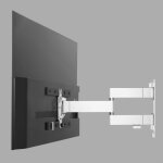 One for all support tv oled full - motion 32  - 77  blanc et noir