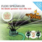 Orange donkey ensemble d'arroseurs flexi point