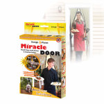 Orange donkey moustiquaire de porte magntique miracle noir buf001