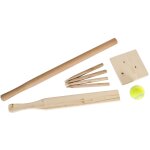 Outdoor play ensemble de jeu de balle de combat softball bois Outdoor play ensemble de jeu de balle de combat softball bois