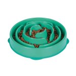 Outward hound mangeoire lente pour chiens slo bowl sarcelle 1578
