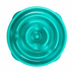 Outward hound mini mangeoire lente pour chiens slo bowl vert sarcelle
