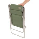 Outwell chaise de camping pliable blackpool vert vignoble