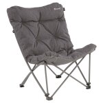 Outwell chaise de camping pliable fremont lake gris