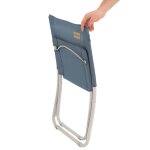 Outwell chaise de camping pliable sauntons bleu ocan
