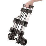 Outwell diable pliable balos telescopic transporter argenté aluminium Outwell diable pliable balos telescopic transporter argenté aluminium