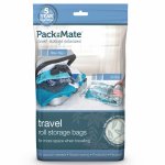 Packmate sac de rangement sous vide 4 pcs bleu pac002