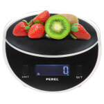 Perel balance de cuisine numérique 5 kg noir Perel balance de cuisine numérique 5 kg noir