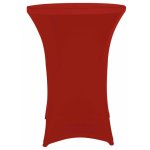 Perel housse pour table de bar bordeaux fp206 Perel housse pour table de bar bordeaux fp206