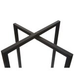 Perel porte - bches 34x34x118 cm noir