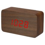 Perel rveil 12, 5x7, 5 cm marron