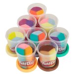 Play - doh salon de coiffure jouet crazy cuts stylist 8 bo�tes