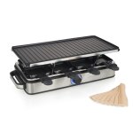 Princess grill  raclette pour 8 personnes deluxe 1400 w