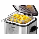 Princess mini friteuse et fondue 840 w 1, 2 l argent 182611