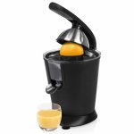 Princess presse - agrumes 160 w acier inoxydable noir mat