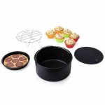 Princess set d'accessoires de friteuse 10 pcs 3, 2 l métal et silicone Princess set d'accessoires de friteuse 10 pcs 3, 2 l métal et silicone