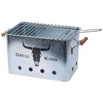 Progarden barbecue avec poignes en bois zinc