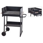 Progarden barbecue rectangulaire au charbon noir Progarden barbecue rectangulaire au charbon noir
