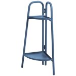 Progarden tagre  fleurs 26x26x70 cm bleu mat