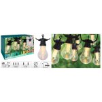 Progarden guirlande lumineuse de jardin 10 ampoules 3, 2 v