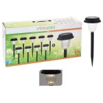Progarden lampes solaire de jardin à led 9 pcs noir Progarden lampes solaire de jardin à led 9 pcs noir