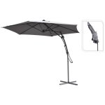 Progarden parasol suspendu gris 300 cm