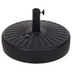 Progarden socle de parasol 22 l 51 cm noir