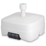 Progarden socle de parasol 45 l blanc
