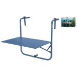 Progarden table de balcon bleu mat Progarden table de balcon bleu mat