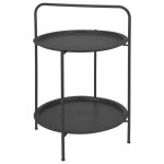 Progarden table ronde 50x66 cm gris foncé mat Progarden table ronde 50x66 cm gris foncé mat
