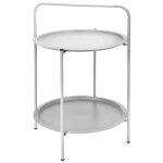 Progarden table ronde 50x66 cm gris mat Progarden table ronde 50x66 cm gris mat