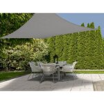 Progarden toile d'ombrage 3x3 m gris carr