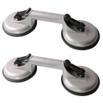 Proplus appareils de levage par aspiration 2 ventouses 2 pcs aluminium