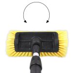 Proplus brosse de lavage 3d avec poignée télescopique 2, 4 m Proplus brosse de lavage 3d avec poignée télescopique 2, 4 m
