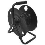 Proplus enrouleur de cble plastique noir