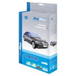 Proplus housse de toit de voiture m 259x122x60 cm bleu fonc