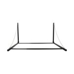 Proplus porte - pneus mural acier noir