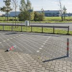 Proplus poteau de stationnement avec serrure