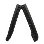 Proplus rampe pour animaux de compagnie noir 155 cm 90 kg plastique Proplus rampe pour animaux de compagnie noir 155 cm 90 kg plastique