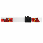 Proplus rampe d'clairage pour remorque avec antibrouillard + cble 9m