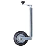 Proplus roue jockey avec jante en métal et pneu en caoutchouc solide 20 x 5 cm Proplus roue jockey avec jante en métal et pneu en caoutchouc solide 20 x 5 cm
