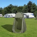 Proplus tente d'intimité escamotable polyester vert Proplus tente d'intimité escamotable polyester vert